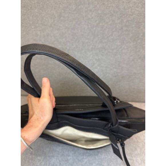 NWT Black Botkier Trigger Satchel - Picture 5 of 10